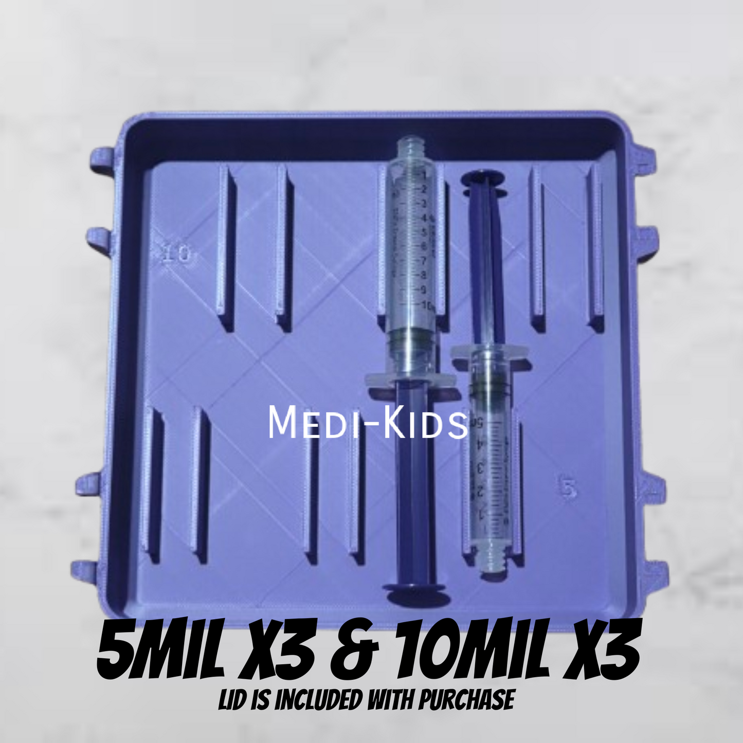 5mil x3 and 10mil x3 On the Go Tray PRE-ORDER