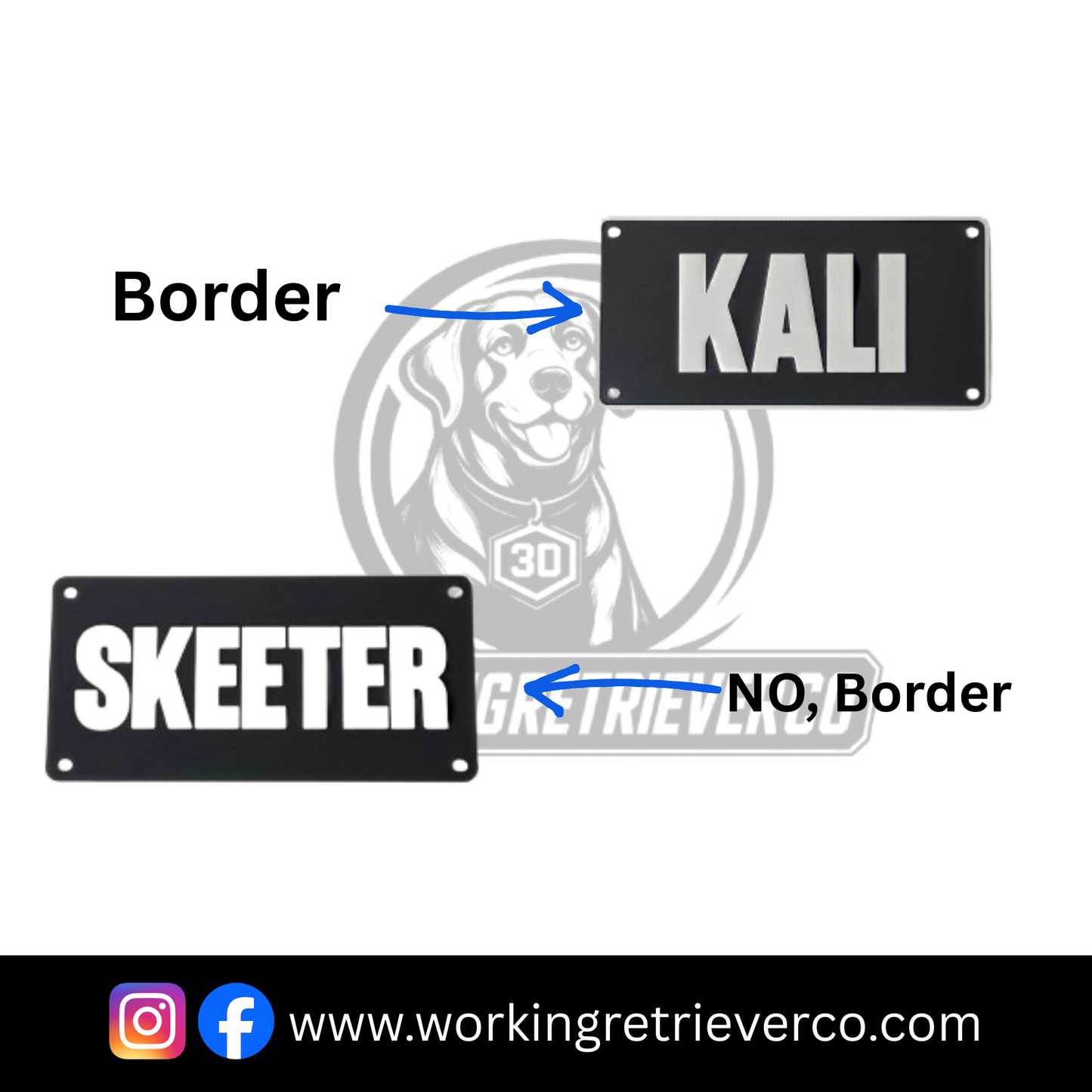 Kennel Name Tag- Ruffland