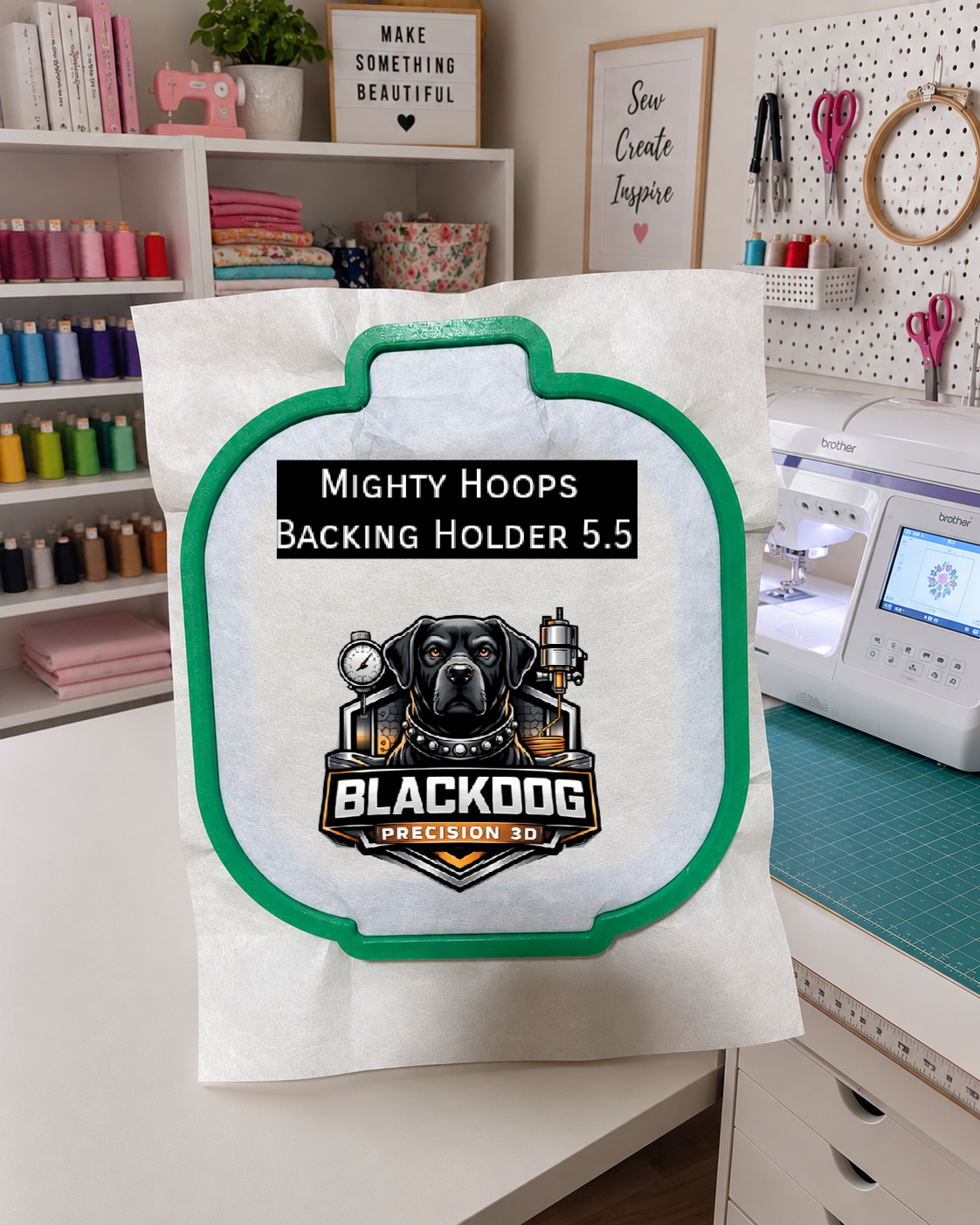 5.5 Mighty Hoop Backing Holders